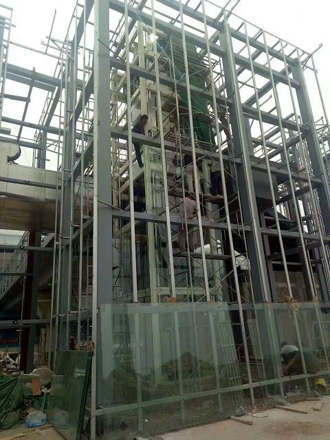 錦達(dá)玻璃幕墻施工地鐵3號線選中